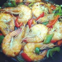 Kung Pao Shrimp photo by Jenny Espenocilla